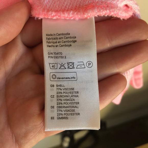 Hot Pink H&M Long Sleeved High Low Shirt! - Picture 6 of 6